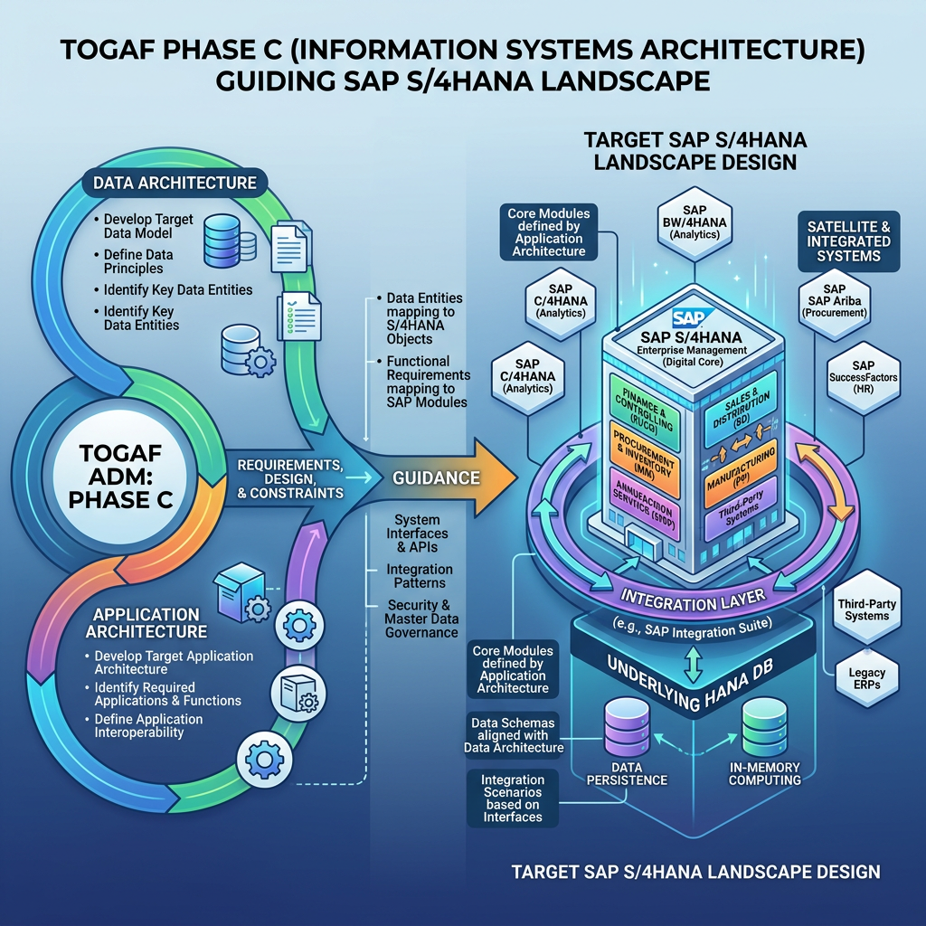 Driving Successful SAP Implementations with Enterprise Architecture: How to Apply TOGAF® ADM Phase C “Information Systems Architectures”