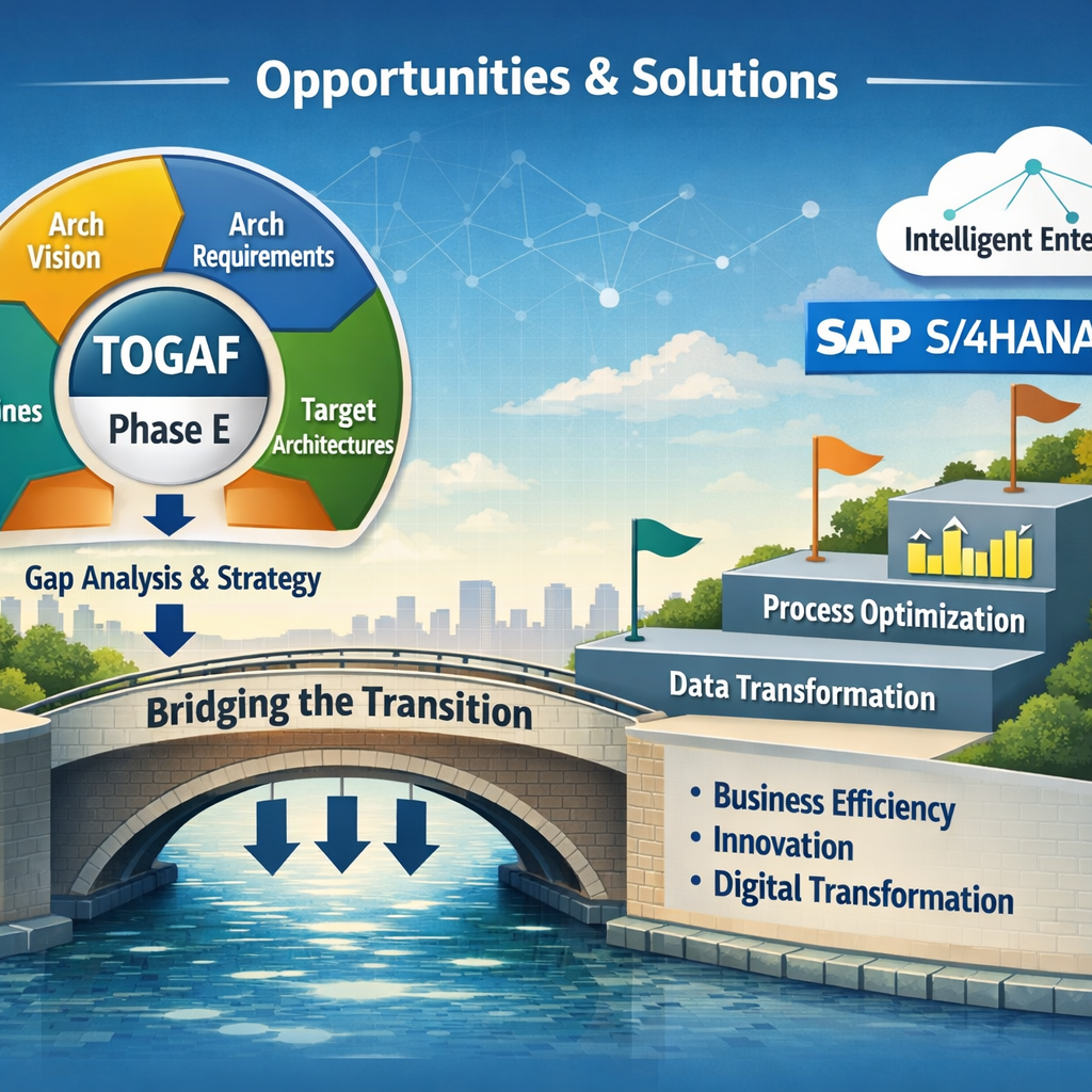 TOGAF® ADM Phase E in SAP S/4HANA Implementation: Bridging Architecture Vision and Execution