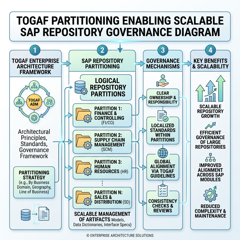 TOGAF® Architecture Partitioning for SAP Implementation: Designing an Enterprise Architecture Repository for Reuse, Governance, and Change Management