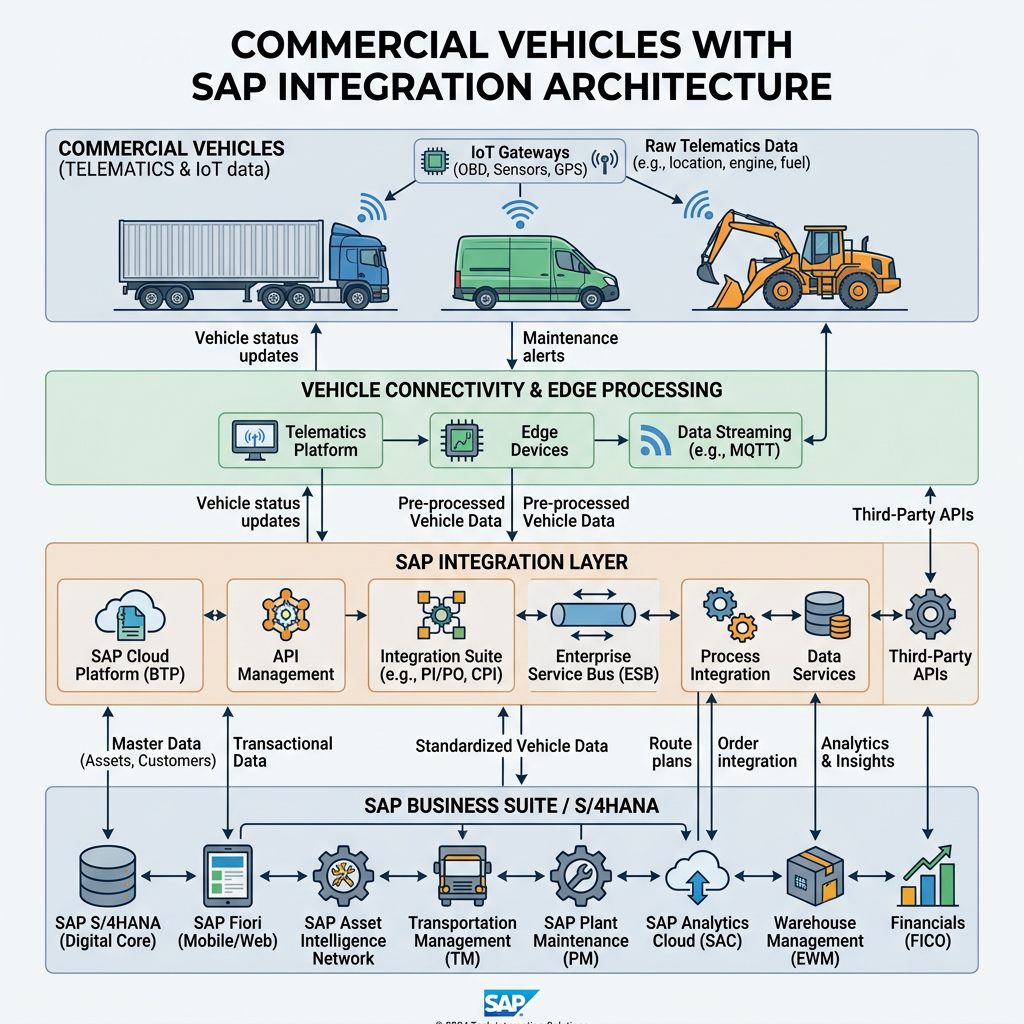 SAP S/4HANA as the Strategic Core for Maximizing Enterprise Integration Synergies in Commercial Vehicle OEMs