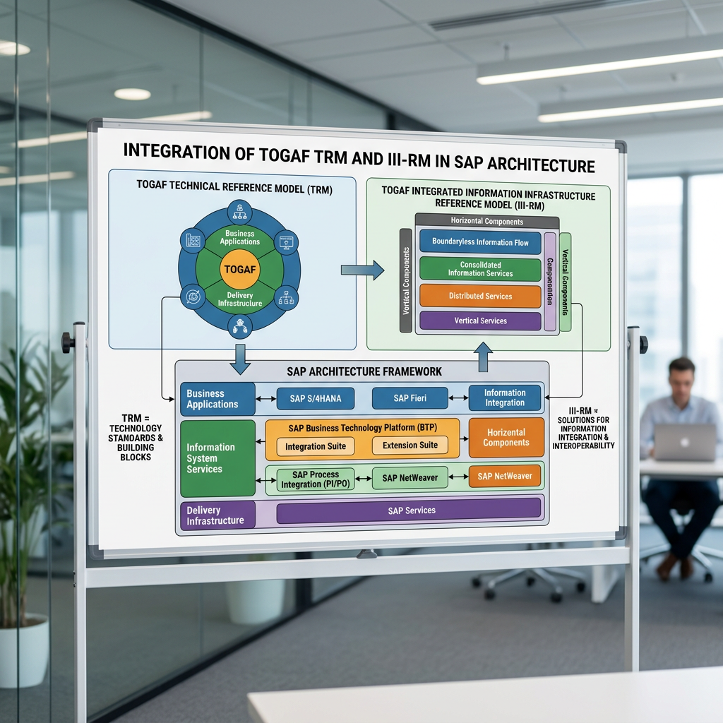 How to Apply TOGAF® TRM and III-RM in an SAP Implementation