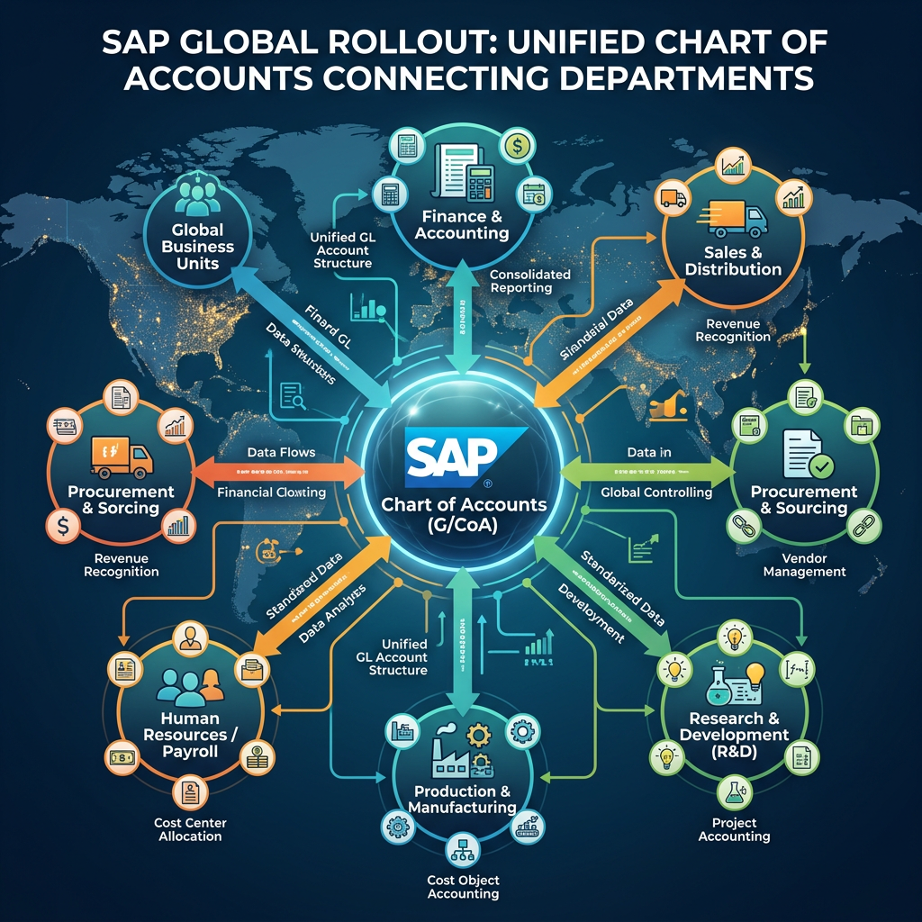 SAP Global Rollout for Tier 1 Automotive Suppliers: Designing a Chart of Accounts for Global Standardization and Local Statutory Compliance